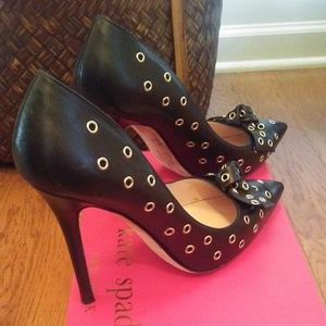Kate Spade New York Lia Grommet Bow Pumps